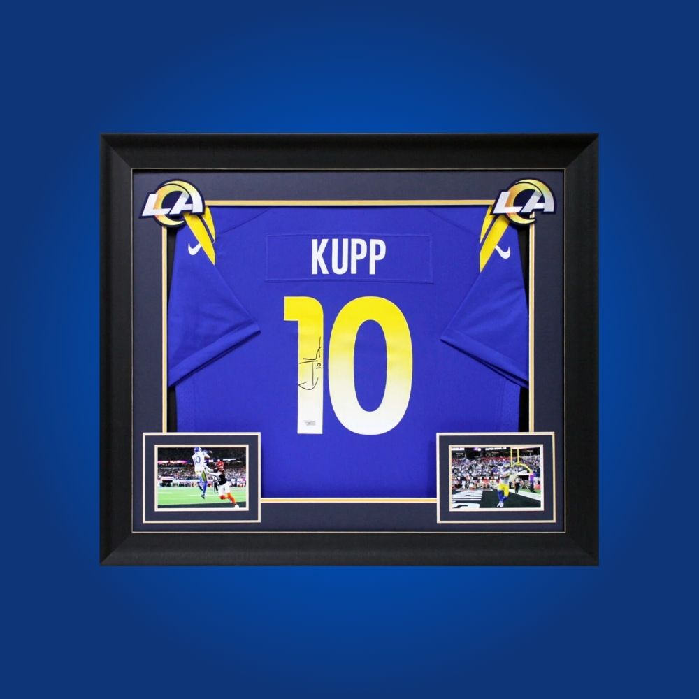 Cooper Kupp Signed Full Framed Custom Los Angeles Rams Jersey