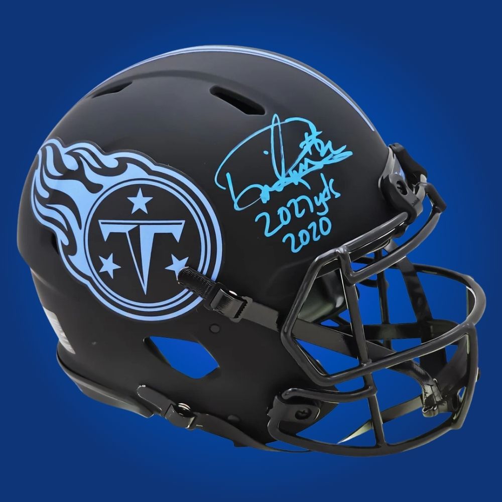 Derrick Henry Signed Tennessee Titans Eclipse Speed Authentic Helmet