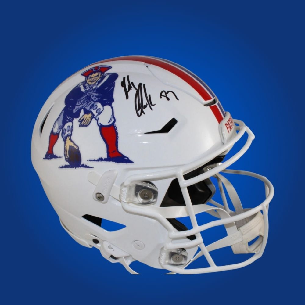 Rob Gronkowski Patriots Speedflex Authentic Signed Helmet