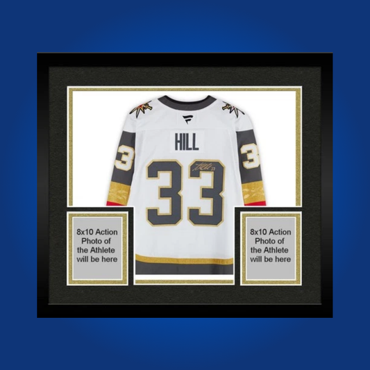 Adin Hill, Vegas Golden Knights, Full Framed White Jersey