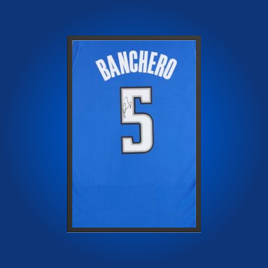 Banchero Jersey Framed