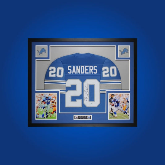 Autographed Detroit Lions custom jersey by Aidan Hutchinson with Certificate of Authenticity.