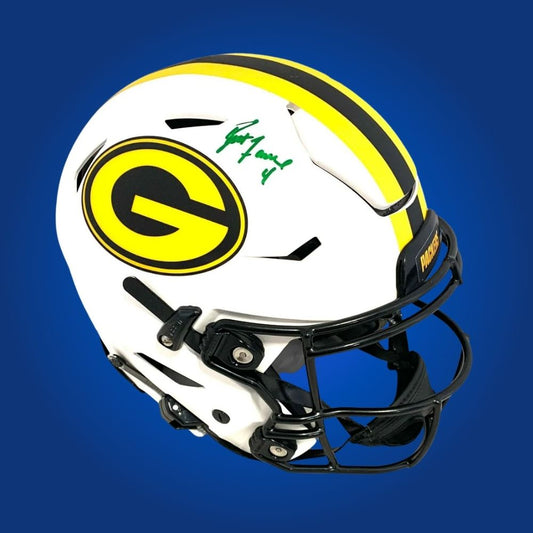 Brett Favre Signed Green Bay packers Lunar SpeedFlex Authentic Helmet, includes Certificate of Authenticity