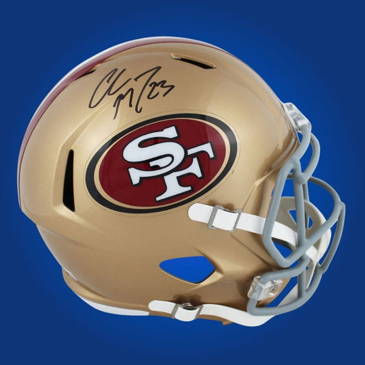 Justin Jefferson signed Minnesota Vikings flash speed replica helmet