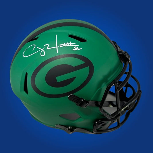 Jordan Love signed Green Bay Packers  Authentic Helmet with hologram and COA.