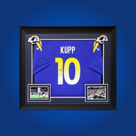 Cooper Kupp  Signed Full Framed Custom Los Angeles Rams Jersey