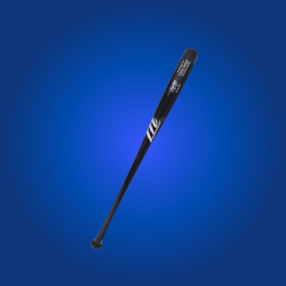 Corey Seager Texas Rangers Signed Baseball Bat