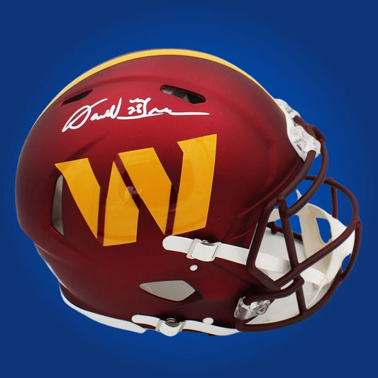 Darrell Green Signed Washington Commanders Maroon  SpeedFlex Authentic Helmet