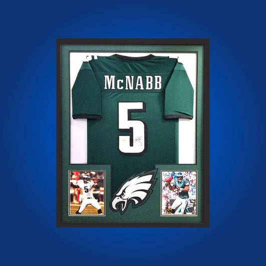 Donovan McNabb Signed Full Framed Custom Philadelphia Eagles Jersey