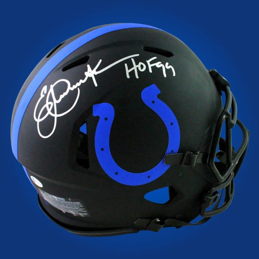 Eric Dickerson  Signed Indianapolis Colts Eclipse Speed Replica Helmet