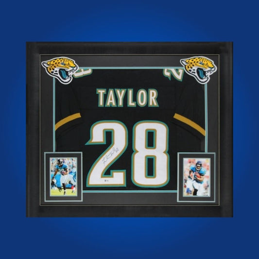 Autographed Jacksonville Jaguars custom jersey by Brian Thomas Jr. with Certificate of Authenticity.