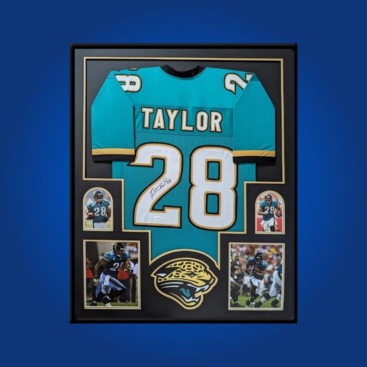 Autographed Jacksonville Jaguars custom jersey by Brian Thomas Jr. with Certificate of Authenticity.