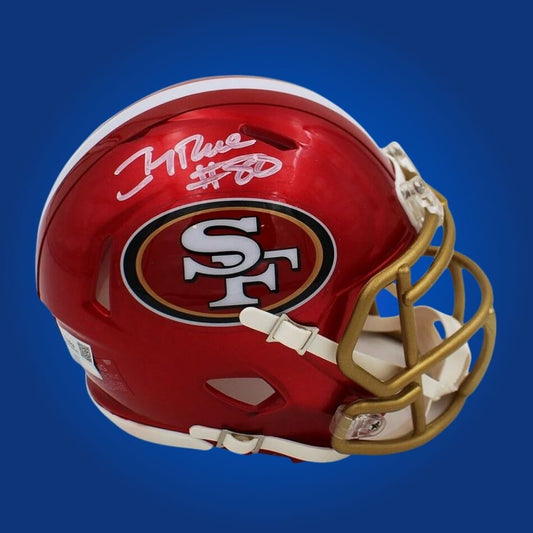 Jerry Rice Signed San Francisco 49ers Flash Speed Replica Helmet