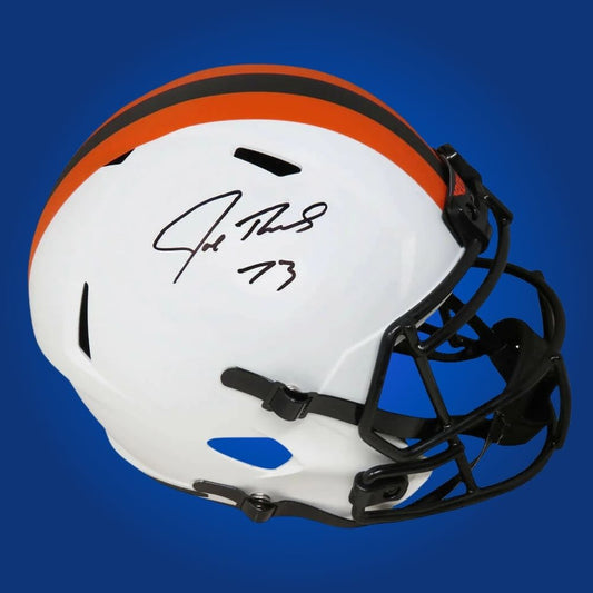 Joe Thomas Signed Cleveland Browns Lunar Eclipse Replica Helmet