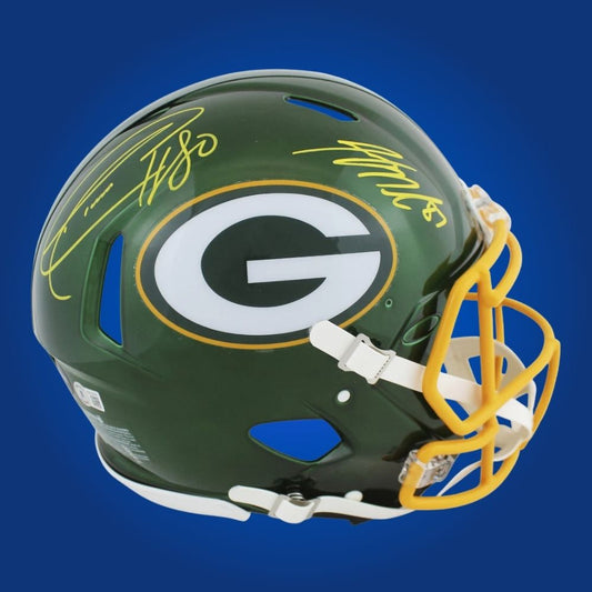 Jordan Love signed Green Bay Packers  Authentic Helmet with hologram and COA.