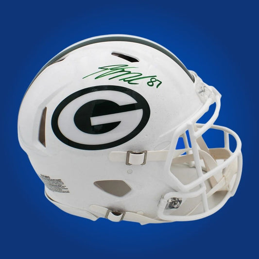 Jordan Love signed Green Bay Packers  Authentic Helmet with hologram and COA.