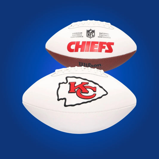 Kenneth Walker Kansas City Chiefs Signed Logo Football