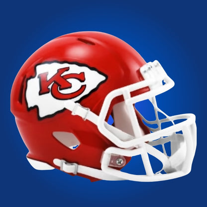 Kenneth Walker Kansas City Chiefs Signed Replica Helmet