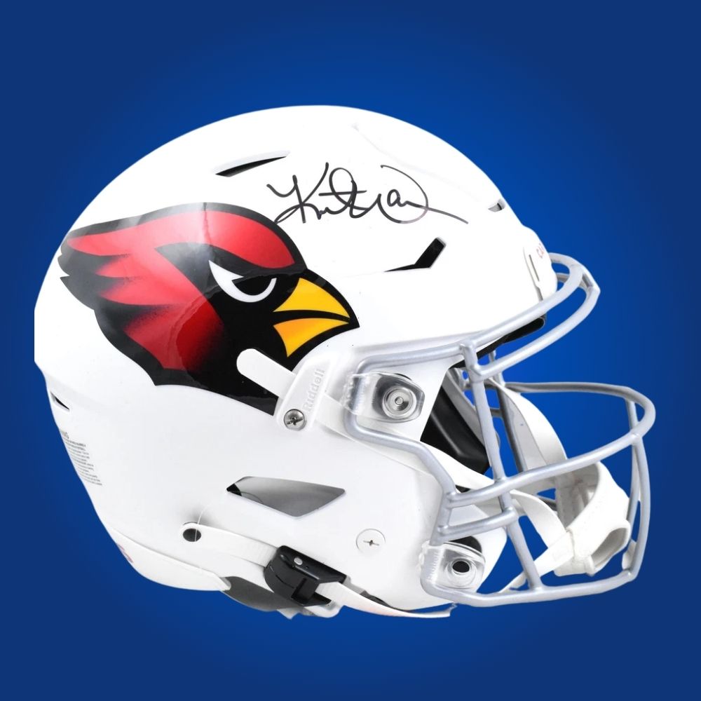 Kurt Warner Signed  Arizona Cardinals Lunar SpeedFlex Authentic Helmet