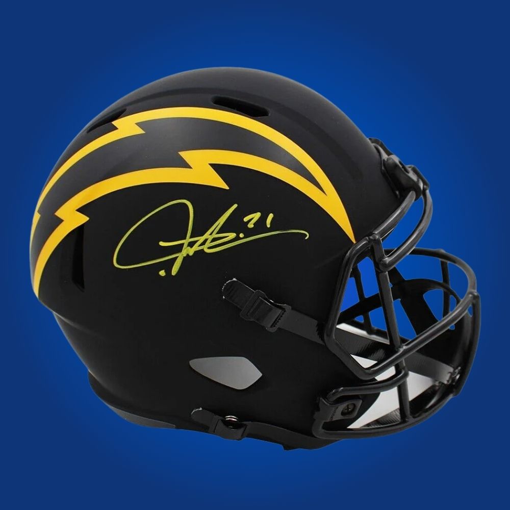 LaDainian Tomlinson  Signed Los Angeles Chargers Eclipse Speed Replica Helmet