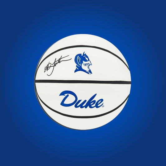 Laettner Duke Signed Basketball