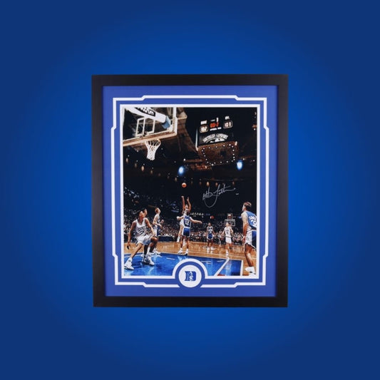 Laettner Duke 'The Shot' Signed 16x20