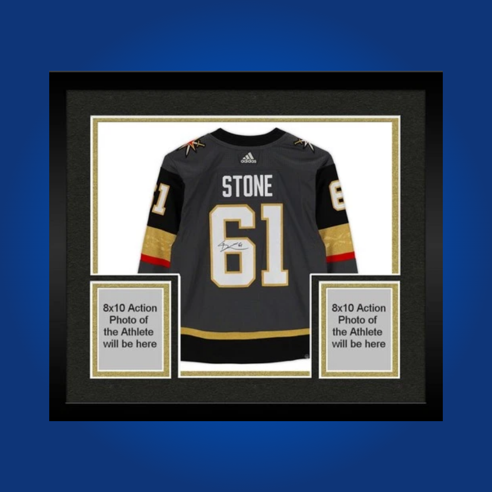 Mark Stone, Vegas Golden Knights, Full Framed Black Jersey