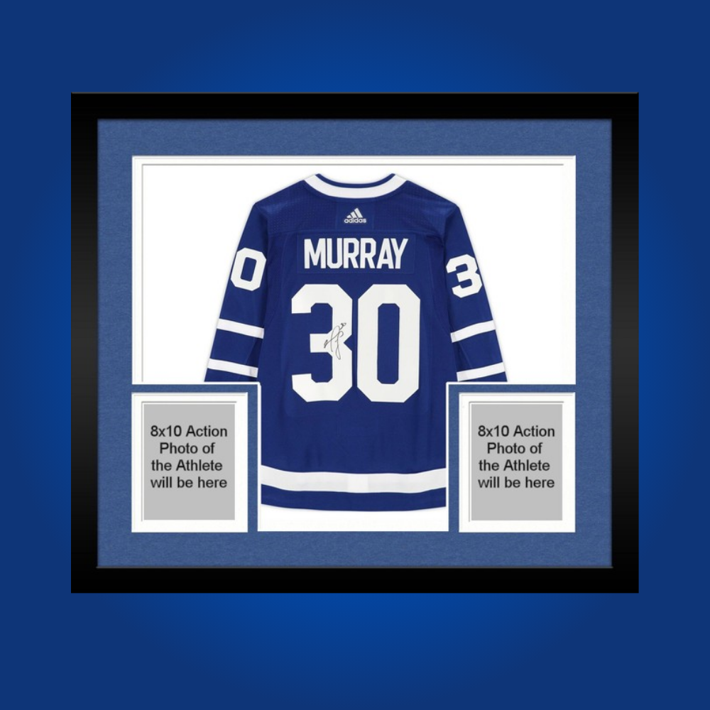 Matt Murray, Toronto Maple Leafs, Full Framed Blue Jersey