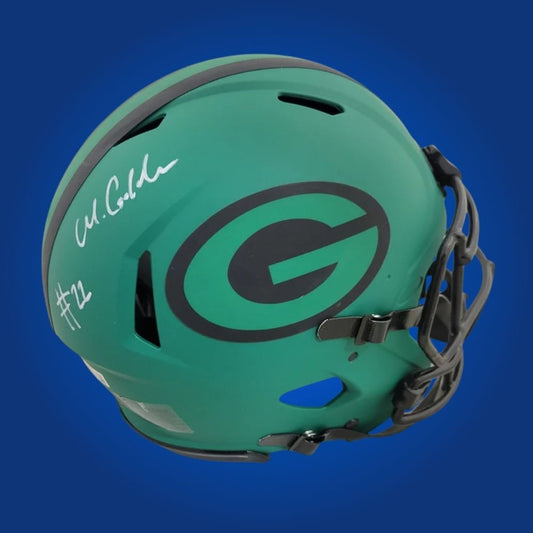 Jordan Love signed Green Bay Packers  Authentic Helmet with hologram and COA.