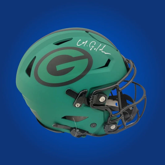Matthew Golden Signed Green Bay Packers Rave  SpeedFlex Authentic Helmet, includes Certificate of Authenticity