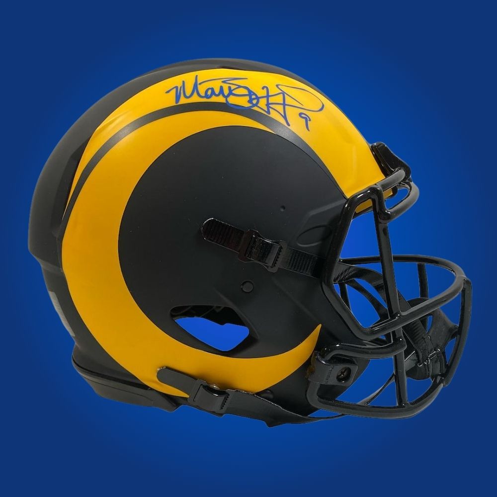 Matthew Stafford Los Angeles Rams Autographed Riddell Eclipse Alternate Speed Authentic Helmet