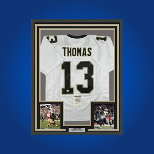 Michael Thomas Signed Full Framed Custom New Orleans Saints Jersey