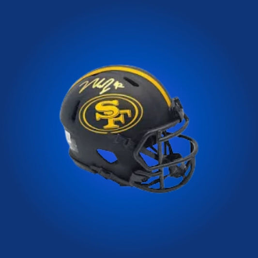 San Francisco 49ers mini helmet signed by Nick Bosa with Certificate of Authenticity.