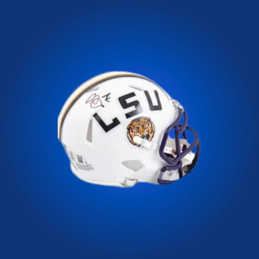 Patrick Peterson signed LSU Tigers mini helmet—ideal for Tigers fans and Peterson memorabilia collectors.