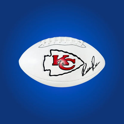 Rashee Rice signed Kansas City Chiefs logo football, a standout addition for collectors and devoted Chiefs fans, authenticated for assurance.