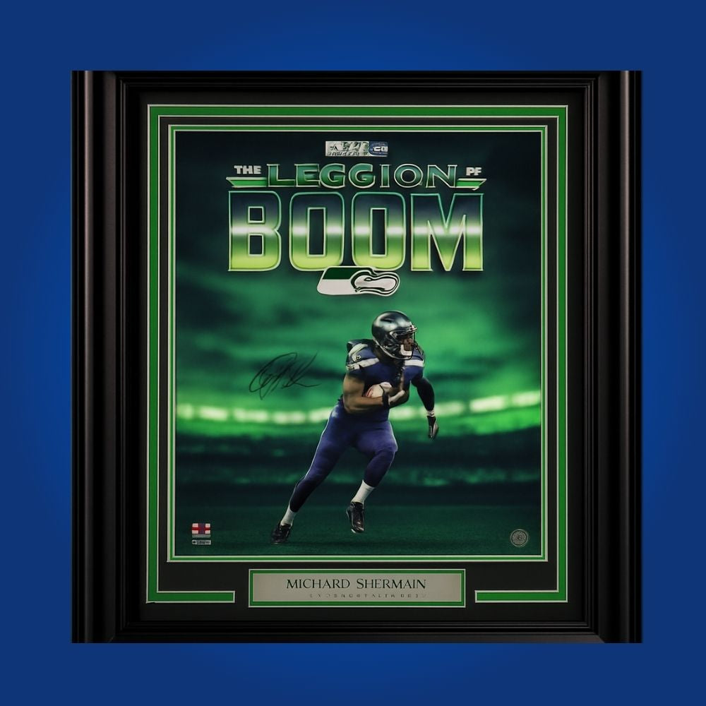 Richard Sherman Framed 16x20 Seattle Seahawks Photo