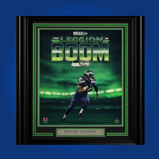 Richard Sherman Framed 16x20 Seattle Seahawks Photo