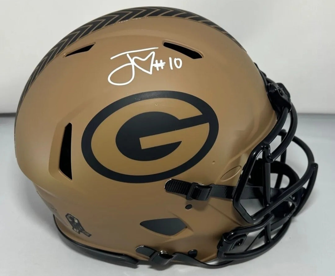 Love Military Appreciation Signed Helmet