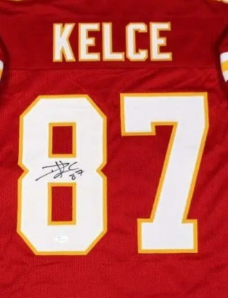 Kelce Red Framed Jersey