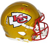Kelce Gold Signed Helmet