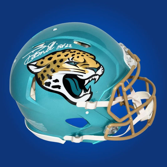 Tony Boselli Signed Jacksonville Jaguars sTeel Flash Speedflex Authentic Helmet