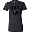 SportsMarket Premium Clothing Line-RAD AF Bella Ladies Tshirt