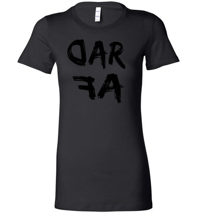 SportsMarket Premium Clothing Line-RAD AF Bella Ladies Tshirt