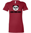 SportsMarket Premium Clothing Line-Good Vibes Only Ladies Tshirt-SportsMarkets-Cardinal-S-SportsMarkets