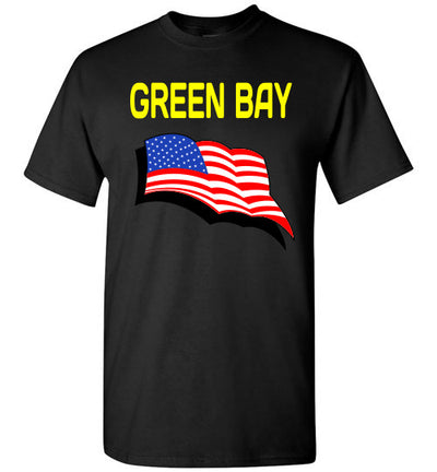 SportsMarket Premium Clothing Line-Green Bay USA Strong Tee