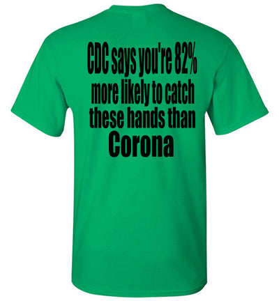 SportsMarket Premium Clothing Line-Catch Glove Hands Gildan Everyday Use Tshirt