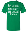 SportsMarket Premium Clothing Line-St. Paddy's Day Tshirt-Hope She Looks-Tshirt-Teescape-Turf Green-S-SportsMarkets