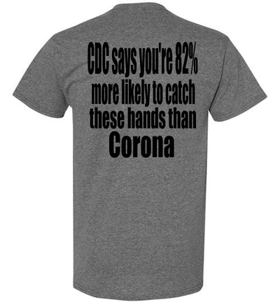 SportsMarket Premium Clothing Line-Catch Glove Hands Gildan Everyday Use Tshirt