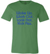 SportsMarket Premium Clothing Line-Wake Up Kick Ass Tshirt