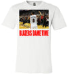 SportsMarket Premium Clothing Line-Portland Trailblazers Dame Time Tshirt